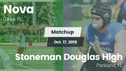 Matchup: Nova  vs. Stoneman Douglas High 2019