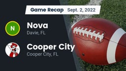 Recap: Nova  vs. Cooper City  2022