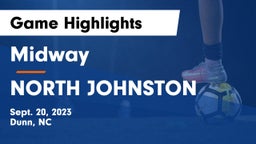 Midway  vs NORTH JOHNSTON  Game Highlights - Sept. 20, 2023