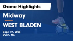 Midway  vs WEST BLADEN  Game Highlights - Sept. 27, 2023