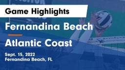 Fernandina Beach  vs Atlantic Coast   Game Highlights - Sept. 15, 2022
