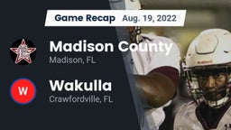 Recap: Madison County  vs. Wakulla  2022
