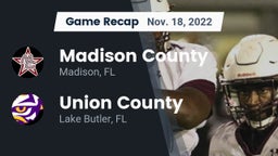 Recap: Madison County  vs. Union County  2022