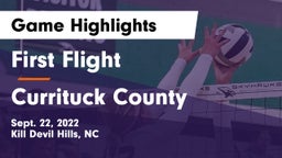 First Flight  vs Currituck County  Game Highlights - Sept. 22, 2022