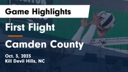 First Flight  vs Camden County Game Highlights - Oct. 3, 2023