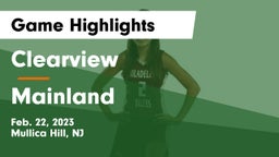 Clearview  vs Mainland Game Highlights - Feb. 22, 2023
