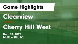 Clearview  vs Cherry Hill West  Game Highlights - Dec. 10, 2019