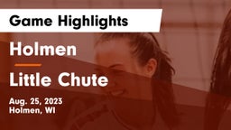 Holmen  vs Little Chute  Game Highlights - Aug. 25, 2023