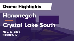 Hononegah  vs Crystal Lake South  Game Highlights - Nov. 23, 2021