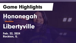 Hononegah  vs Libertyville  Game Highlights - Feb. 22, 2024