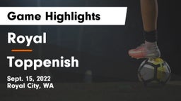 Royal  vs Toppenish  Game Highlights - Sept. 15, 2022