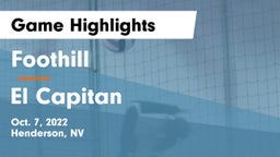 Foothill  vs El Capitan  Game Highlights - Oct. 7, 2022