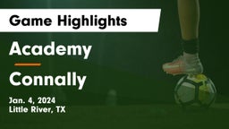 Academy  vs Connally  Game Highlights - Jan. 4, 2024