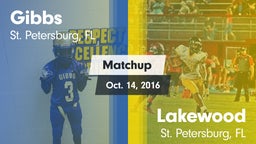 Matchup: Gibbs  vs. Lakewood  2016