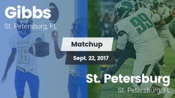 Matchup: Gibbs  vs. St. Petersburg  2017