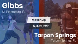 Matchup: Gibbs  vs. Tarpon Springs  2017