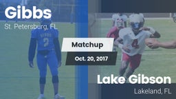 Matchup: Gibbs  vs. Lake Gibson  2017