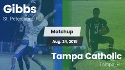 Matchup: Gibbs  vs. Tampa Catholic  2018