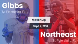 Matchup: Gibbs  vs. Northeast  2018