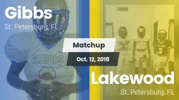 Matchup: Gibbs  vs. Lakewood  2018