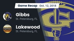 Recap: Gibbs  vs. Lakewood  2018