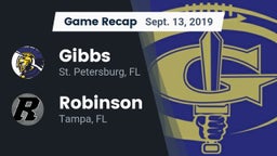 Recap: Gibbs  vs. Robinson  2019