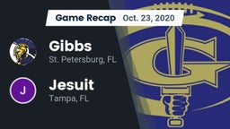 Recap: Gibbs  vs. Jesuit  2020