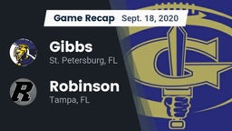 Recap: Gibbs  vs. Robinson  2020