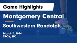 Montgomery Central  vs Southwestern Randolph  Game Highlights - March 7, 2024
