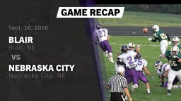 Recap: Blair  vs. Nebraska City  2016