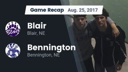 Recap: Blair  vs. Bennington  2017