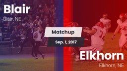 Matchup: Blair  vs. Elkhorn  2017