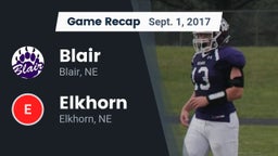 Recap: Blair  vs. Elkhorn  2017