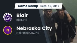 Recap: Blair  vs. Nebraska City  2017