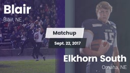 Matchup: Blair  vs. Elkhorn South  2017