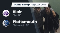 Recap: Blair  vs. Plattsmouth  2017