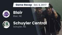 Recap: Blair  vs. Schuyler Central  2017