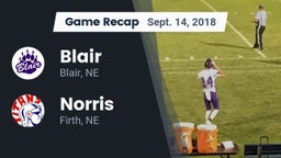 Recap: Blair  vs. Norris 2018