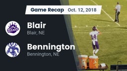 Recap: Blair  vs. Bennington  2018