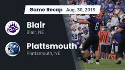 Recap: Blair  vs. Plattsmouth  2019