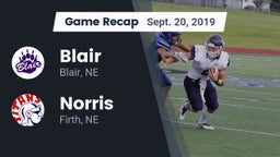 Recap: Blair  vs. Norris  2019