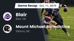 Recap: Blair  vs. Mount Michael Benedictine 2019