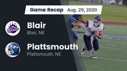 Recap: Blair  vs. Plattsmouth  2020