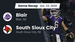 Recap: Blair  vs. South Sioux City  2020