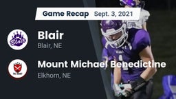 Recap: Blair  vs. Mount Michael Benedictine 2021