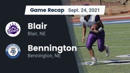 Recap: Blair  vs. Bennington  2021