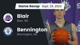 Recap: Blair  vs. Bennington  2023