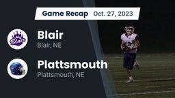 Recap: Blair  vs. Plattsmouth  2023