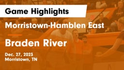 Morristown-Hamblen East  vs Braden River  Game Highlights - Dec. 27, 2023
