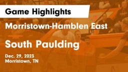 Morristown-Hamblen East  vs South Paulding  Game Highlights - Dec. 29, 2023